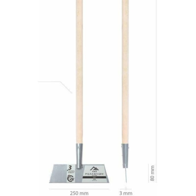 Prosperplast - Raschietti Di Acciaio Typ Ice 2250 Millimetri