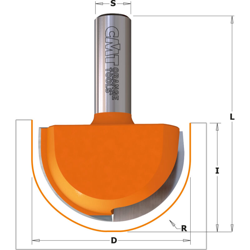 Cmt Orange Tools - 914.880.11 FRESA RAGGIO CONVESSO HW S=12 D=38.1x31.7x70 R=19.05 DX precio