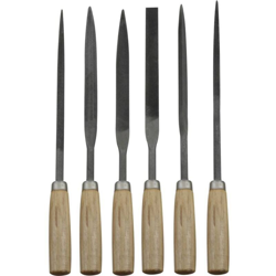 Donau kit di lime per chiavi 6 pezzi con manico in legno M59 170 mm - DONAU ELEKTRONIK características