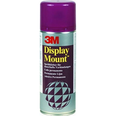 Adesivo per montaggi grafici permanenti incluso polistirolo espanso 3M Display Mount bomboletta spray da 400 ml