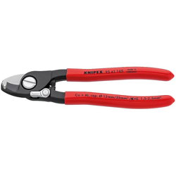 Cesoie per cavo con funzione spelacavo rivestiti in resina sintetica 165 mm - 95 41 165 - Knipex características