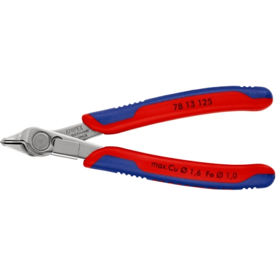 Knipex Super-Knips 78 13 125 Elettronica e meccanica di precisione Tronchesino di precisione per elettronica senza sfac