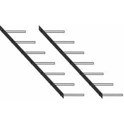 Portavini da Parete per 14 Bottiglie 2 pz Nero in Metallo - VIDAXL en oferta