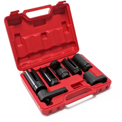 Sonde lambda Iniettori Adattatori speciali Chiave a bussola Set di 7 attrezzi speciali - WILTEC