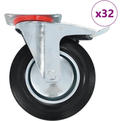 Vidaxl - Ruote Girevoli 32 pz 200 mm