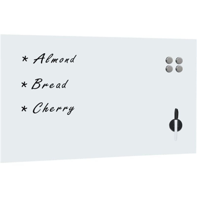 Lavagna Magnetica a Parete in Vetro 120x60 cm - VIDAXL