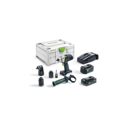 Festool Trapano avvitatore con percussione a batteria PDC 18/4 5,2/4,0 I-Set/XL-SCA QUADRIVE - 576469 precio