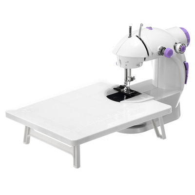 Macchina da cucire Cucito a doppia velocità Filo Mini portatile multifunzione per uso domestico Regolabile automatico Luce elettrica - AUGIENB