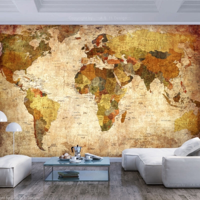 Fotomurale Old World Map cm 300x210 Artgeist