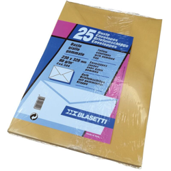 BUSTA DA LETTERA 23 x 32 gialla - s/finestra 25 pz - BLASETTI características
