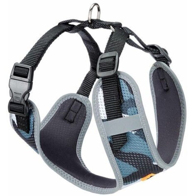 Ferplast NIKITA P FASHION Pettorina tecnica in nylon traspirante per cani. Cuciture riflettenti. In varie misure e colori.. Variante M - Misure: A: