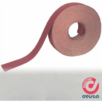 Rotoli di carta abrasiva vetrata 50m antispreco, GRANA #40 - #100 - D 9699/1 ABC D 9699 1080 - Grana 80 - ABC TOOLS