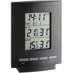 Maxim II Termoigrometro senza fili Nero - Tfa Dostmann en oferta