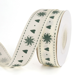 Natale amore di Natale del nastro 1 centimetro 2cm (10 yarde / rullo) - ASUPERMALL en oferta