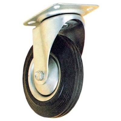 Ruota industriale d.200 con piastra girevole con cuscinetto - Salone - CHINA-QINGDAO RUOTE