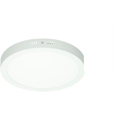 ECD Germany Plafoniera a LED 24W AC 220-240 V 1760 Lumen ?300 mm Rotonda Angolo di emissione 160 ? - IP53 - LED Pannello Bianco Neutro 4000K Faretto