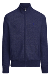 Maglia in piquet con zip - POLO RALPH LAUREN en oferta