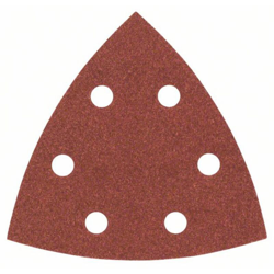 Bosch Accessories 2607017109 Carta abrasiva a delta a strappo, perforato Grana 180 Lato 93 mm 25 pz. en oferta