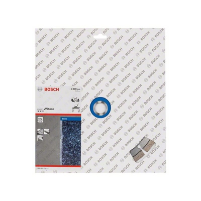 Bosch Disco diamantato Expert for Stone, 300 x 25,40 x 2,8 x 12 mm - 2608603793