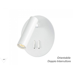 Applique da Hotel per Lettura con 2 LED V-TAC 3W e 6W Colore Bianco 3000K precio