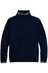 Maglia collo alto con bordi - SUN 68 en oferta