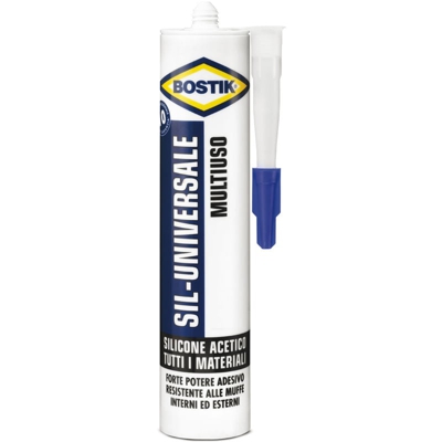 24 PZ Di CARTUCCIA SIL.UNIVERS. BIANCO ML.280 - Bostik