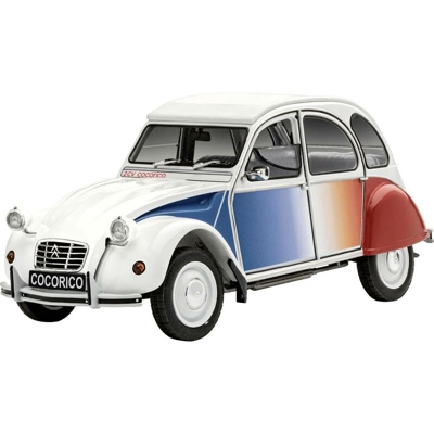 Automodello in kit da costruire 07653 Citroën 2 CV Cocorico 1:24 - Revell