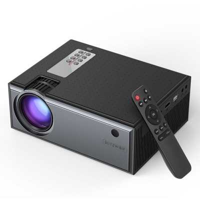 Proiettore LED portatile da 2800 lumen 1080P HD Mini Home Cinema AV HDMI USB - AUGIENB