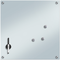 Lavagnetta memo in vetro bianco 55x55 cm - ZELLER precio