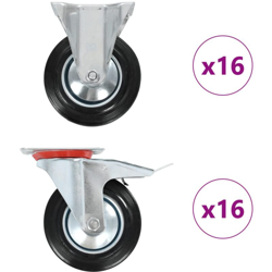 Vidaxl - Rotelle 32 pz 160 mm precio