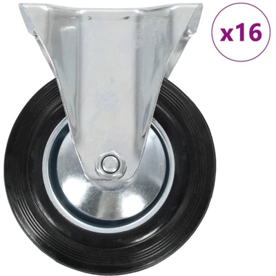 Rotelle Fisse 16 pz 160 mm - VIDAXL