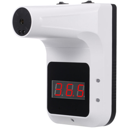 Asupermall - Non a contatto Termometro a infrarossi intelligente puo essere appeso parete verticale (fornito senza batterie) en oferta