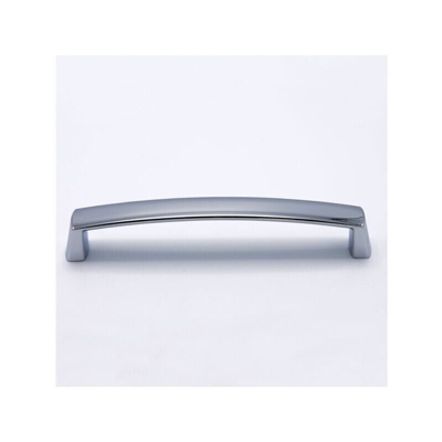 Maniglia dalle linee morbide effetto cromato lucido 172x20x31mm - 389C Round C - POLIDEAS