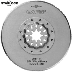 Cmt Orange Tools - OMF174-X1 LAMA A SEGMENTI PER METALLO BIM D=85x0.7mm SL en oferta