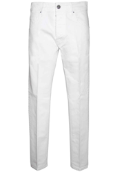 Pantalone bianco- DON THE FULLER en oferta