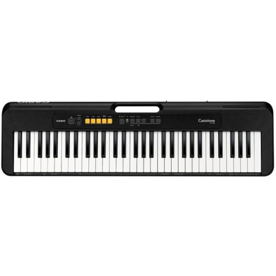 Casio Casiotone CT-S100SET Tastiera digitale Nero tasti illuminati, alimentatore incluso , supporto incluso
