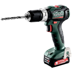 Metabo Trapano-avvitatore a percussione a batteria PowerMaxx SB 12 BL, 12V 2x2Ah Li-Ion, Caricabatteria SC 30, Valigetta in plastica - 601077500 características