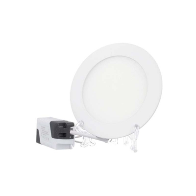 Mini Pannello LED Montaggio a Incasso Rotondo 22W 3000K - V-tac