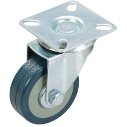 Rotella di gomma girevole 50 mm 50 kg - Fixman en oferta