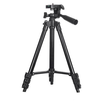 Augienb - Treppiede telescopico in alluminio da 35-100 cm per scattare selfie con il cellulare