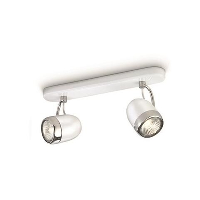 Barra spot 2 luci GU10 2 X 35W Dimmerabile