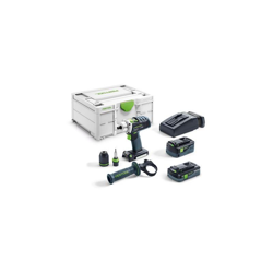 Festool Trapano avvitatore a batteria DRC 18/4 5,2/4,0 I-Plus QUADRIVE - 576459 características