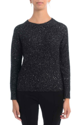 Maglia girocollo in lana glitter - SUN 68 en oferta
