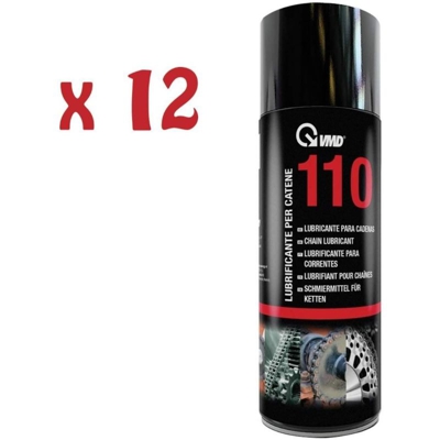 12 Bombolette Spray Lubrificante Per Catene 400Ml 110 - Vmd