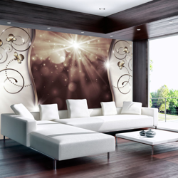 Fotomurale Raggi di sole cm 300x210 Artgeist en oferta