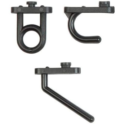 Ribimex - Ganci Per Pannello Portautensili Kit 30 Ganci Assortimento Misto