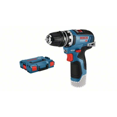 Bosch Trapano avvitatore a batteria GSR 12V-35 FC, senza batteria e caricabatteria, L-BOXX - 06019H3002