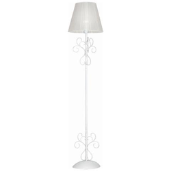 I-PERLA / PT - Lampada da terra Piantana dalla slanciata e romantica di colore bianco 60 watt E27 en oferta