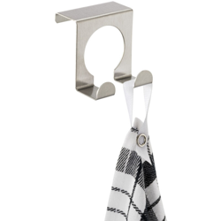 Gancio doppio sopra anta inox satinato - Wenko precio