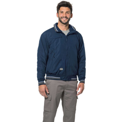 Bomber uomo Logica interno pyle impermeabile blu giubbotto multitasche antifreddo precio